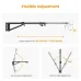 Showing functions of K&F Concept KF34.049 Wall-Mount Triangle Boom Arm