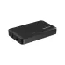 Marsriva ET3 Mini UPS power bank with USB and DC ports, LED indicators, and compact black design
