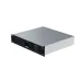 Angled front view of Marsriva MR-US2KRT 2kVA Online UPS with black panel, handles, and HARSVIA-branded display screen.