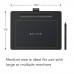 Wacom CTL-6100WL/K0-CX Intuos Medium Dimensions 26.4 x 20 x 0.9 Cm Bluetooth Pen Graphics Tablet