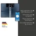 Beurer BF 980 Weight Scale, feature overview highlighting body composition metrics and large illuminated display screen