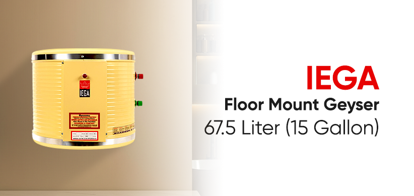 IEGA 67.5 Liter Floor Mount Geyser