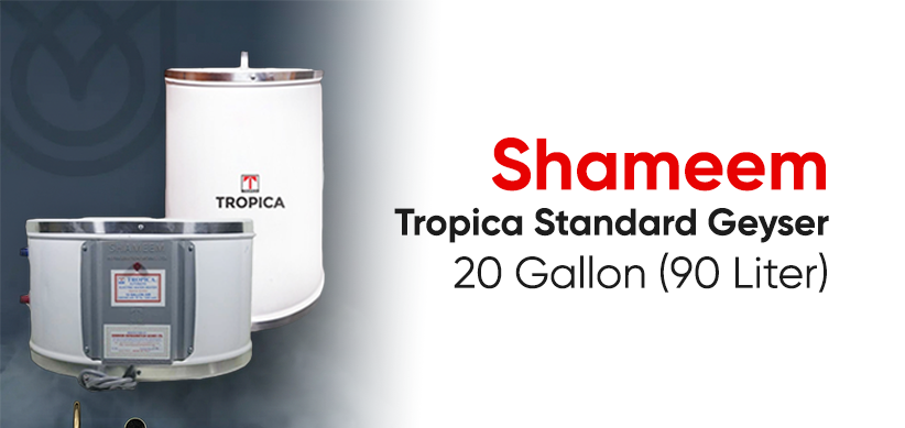 Shameem Tropica 20 Gallon Standard Geyser
