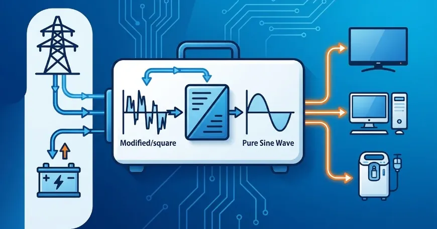 How Pure Sine Wave IPS Machines Work