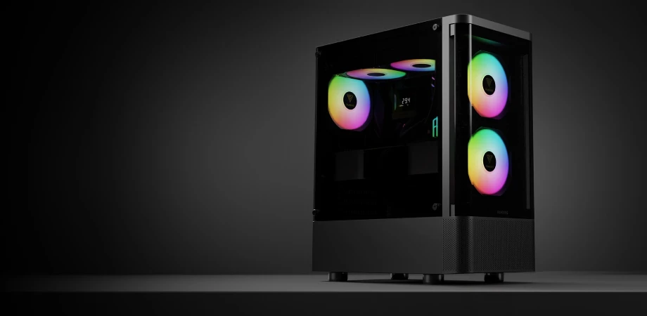 Gamdias TALOS E3 CG ARGB ATX Mid-Tower Gaming Casing