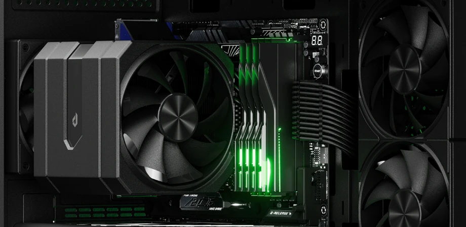 upHere UP2K6 Dual Tower Air CPU Cooler