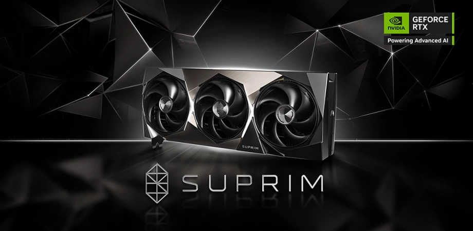 MSI GeForce RTX 5090 32G SUPRIM SOC 32GB GDDR7 Graphics Card