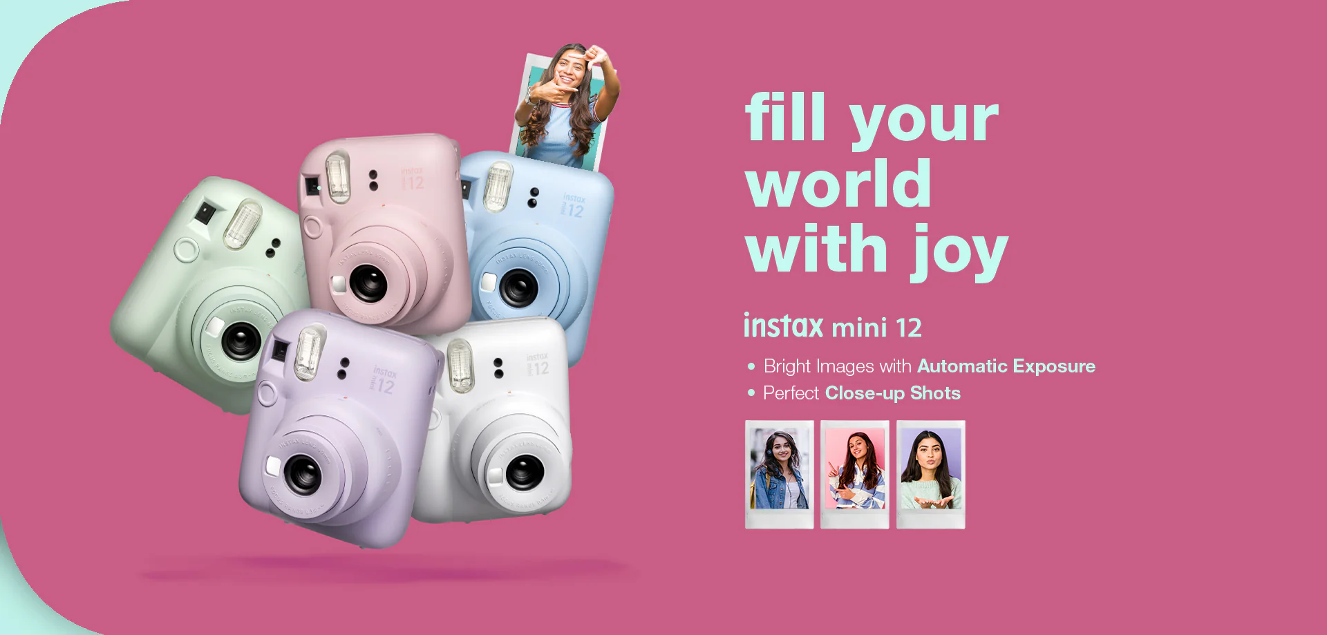 FUJIFILM INSTAX mini 12 Instant Camera