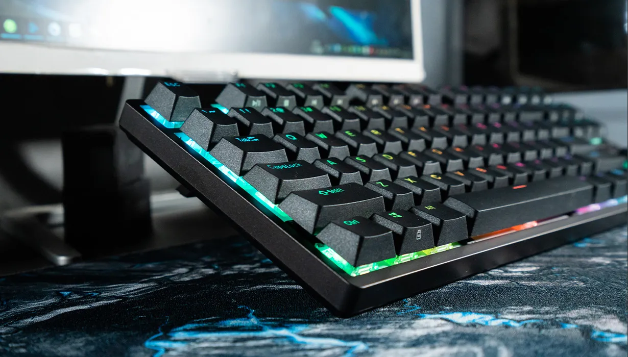 Durgod Taurus K320 Nebula Space Purple Mechanical Keyboard