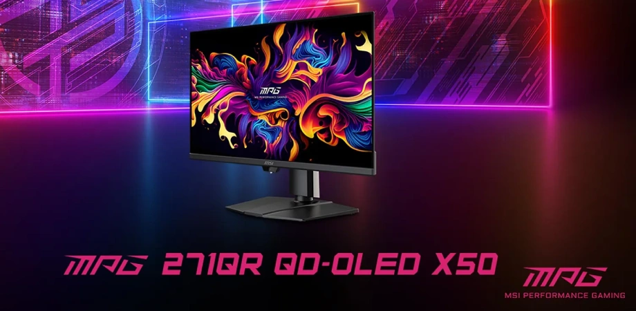 MMSI MPG 271QR QD-OLED X50 Gaming Monitor