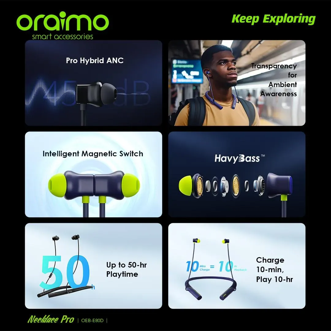 Oraimo Necklace Pro Neckband