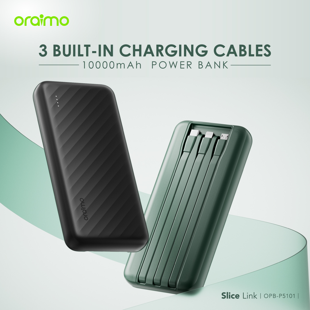 Oraimo Slice Link 10000mAh Power Bank