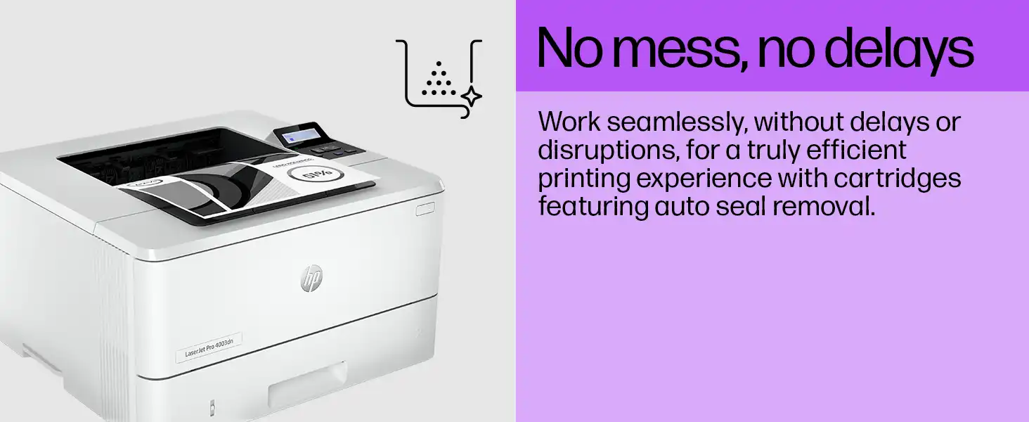 HP LaserJet Pro 4003dn Single Function Mono Laser Printer