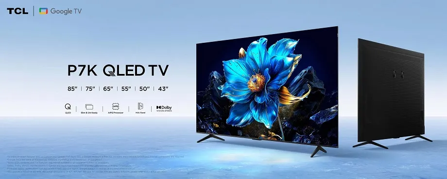 TCL 43P7K 4K QLED Google TV