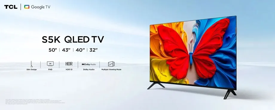 TCL 43S5K QLED Google TV